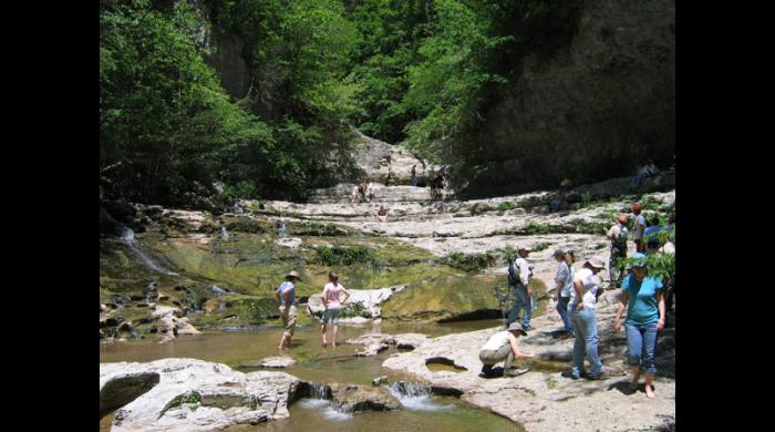 Group Hike at the Walls of Jericho