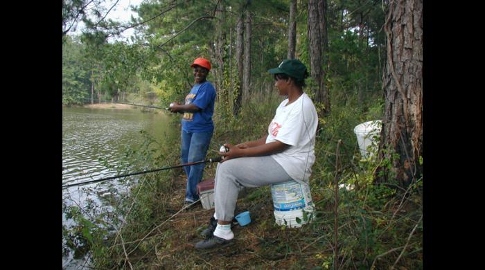 Fishing at Wehle