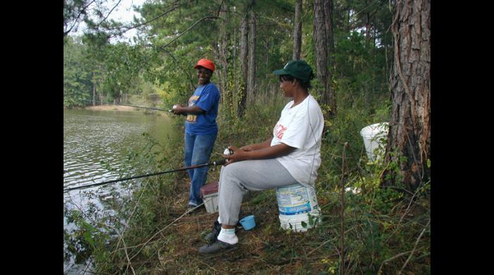 Fishing at Wehle