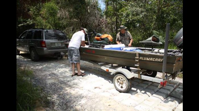 Perdido boat ramp