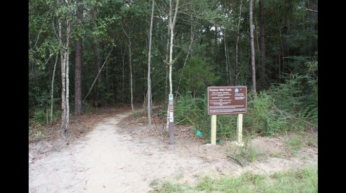 Trailhead for Zion Cemetery Ridge