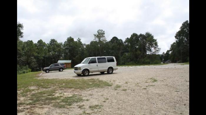 Parking area at the East Trailhead