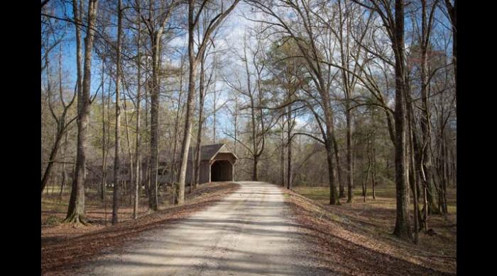 Covered bridge at Wehle