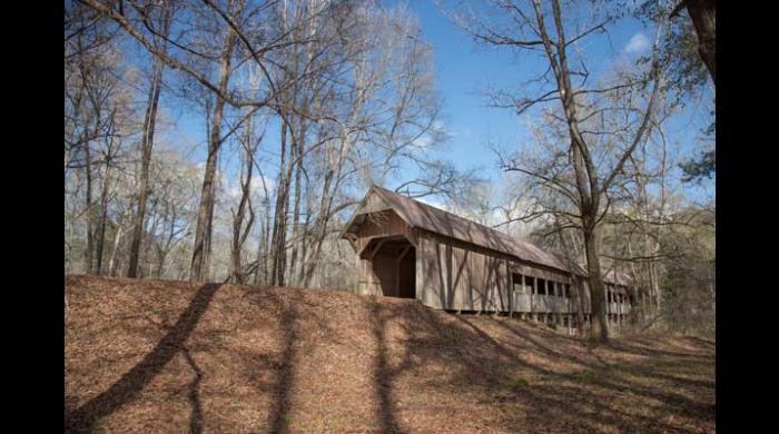 Covered bridge at Wehle