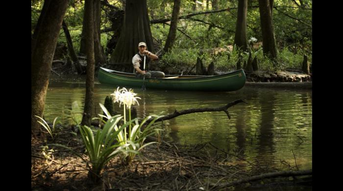 canoeing the Delta