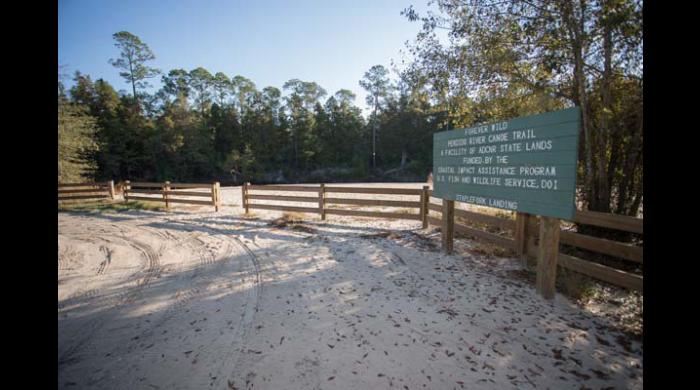 Perdido parking area