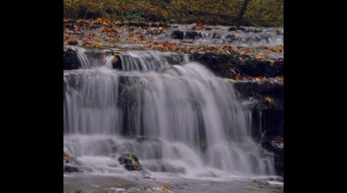 Waterfall at Shoal Creek Preserve